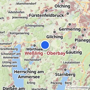 Kartenvorschau Weßling - Oberbay