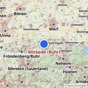 Kartenvorschau Wickede (Ruhr)