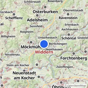 Kartenvorschau Widdern