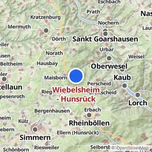 Kartenvorschau Wiebelsheim - Hunsrück