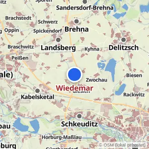Kartenvorschau Wiedemar