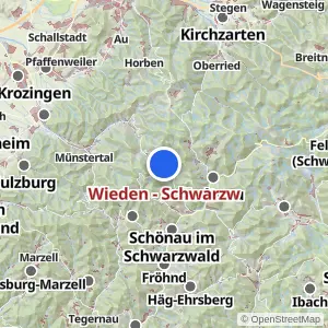 Kartenvorschau Wieden - Schwarzw