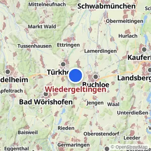 Kartenvorschau Wiedergeltingen