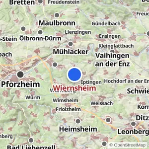Kartenvorschau Wiernsheim