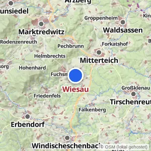 Kartenvorschau Wiesau