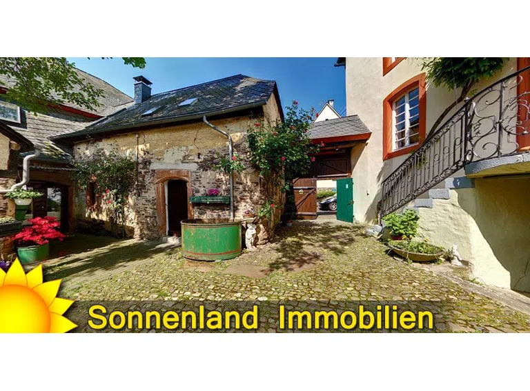 Der hübsche Innenhof