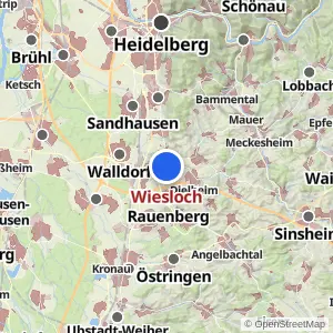 Kartenvorschau Wiesloch