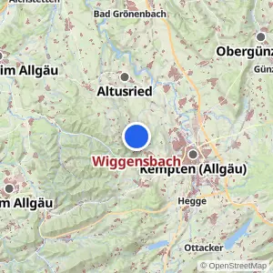 Kartenvorschau Wiggensbach