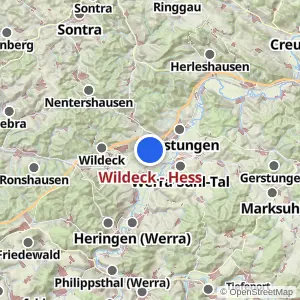 Kartenvorschau Wildeck - Hess
