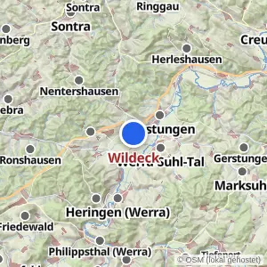 Kartenvorschau Wildeck