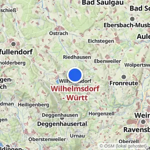 Kartenvorschau Wilhelmsdorf - Württ