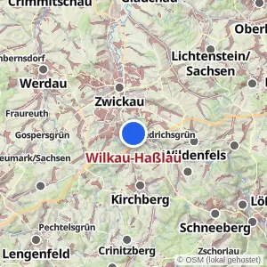 Kartenvorschau Wilkau-Haßlau