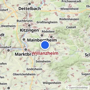 Kartenvorschau Willanzheim
