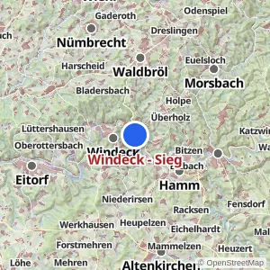 Kartenvorschau Windeck - Sieg
