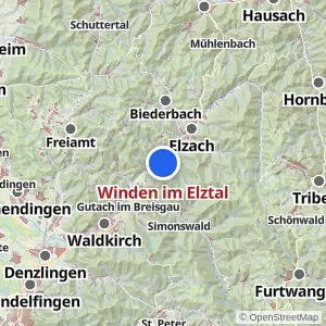 Kartenvorschau Winden im Elztal