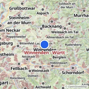 Kartenvorschau Winnenden - Württ