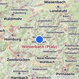 Kartenvorschau Winterbach (Pfalz)