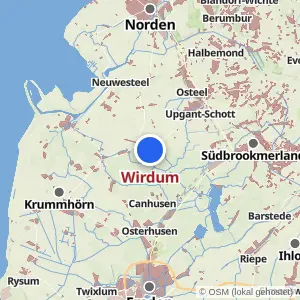 Kartenvorschau Wirdum