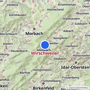 Kartenvorschau Wirschweiler