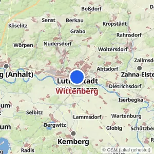 Kartenvorschau Wittenberg