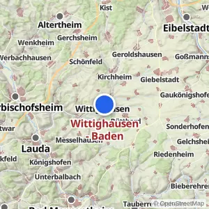 Kartenvorschau Wittighausen - Baden