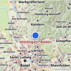 Kartenvorschau Wittlingen - Baden