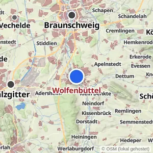 Kartenvorschau Wolfenbüttel