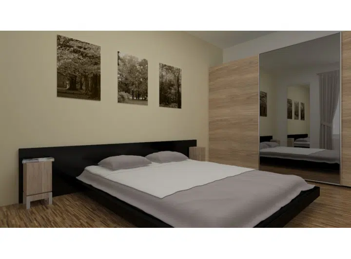 Schlafzimmer (visualisiert)