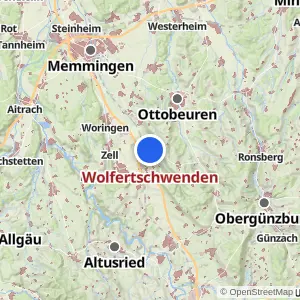Kartenvorschau Wolfertschwenden