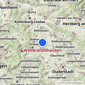 Kartenvorschau Wollbrandshausen