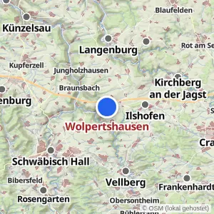 Kartenvorschau Wolpertshausen