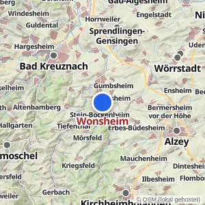 Kartenvorschau Wonsheim