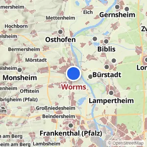 Kartenvorschau Worms
