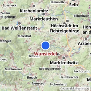 Kartenvorschau Wunsiedel