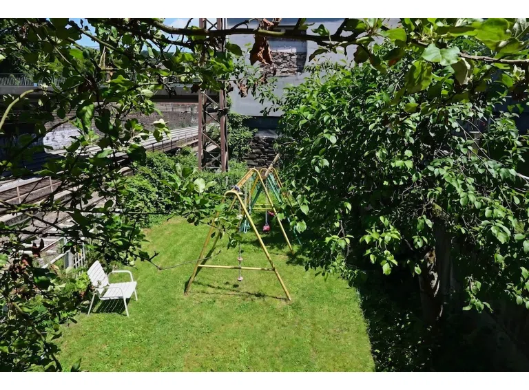 Tiefer liegender Gartenteil