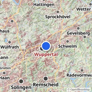 Kartenvorschau Wuppertal