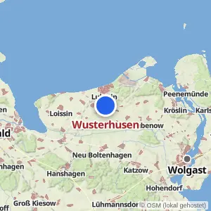 Kartenvorschau Wusterhusen