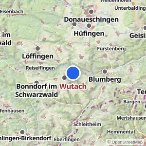 Kartenvorschau Wutach