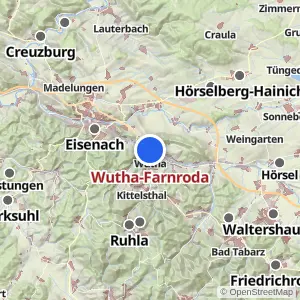 Kartenvorschau Wutha-Farnroda