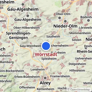 Kartenvorschau Wörrstadt
