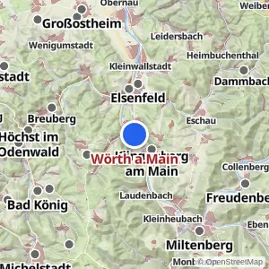 Kartenvorschau Wörth a.Main