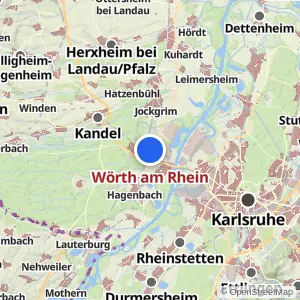 Kartenvorschau Wörth am Rhein
