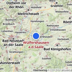 Kartenvorschau Wülfershausen a.d.Saale