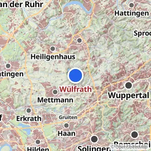 Kartenvorschau Wülfrath