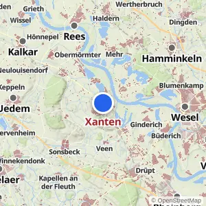 Kartenvorschau Xanten