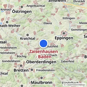 Kartenvorschau Zaisenhausen - Baden