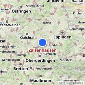 Kartenvorschau Zaisenhausen