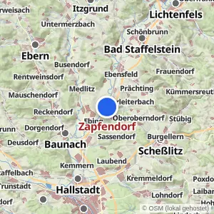Kartenvorschau Zapfendorf