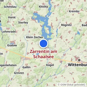Kartenvorschau Zarrentin am Schaalsee