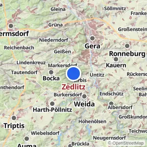 Kartenvorschau Zedlitz